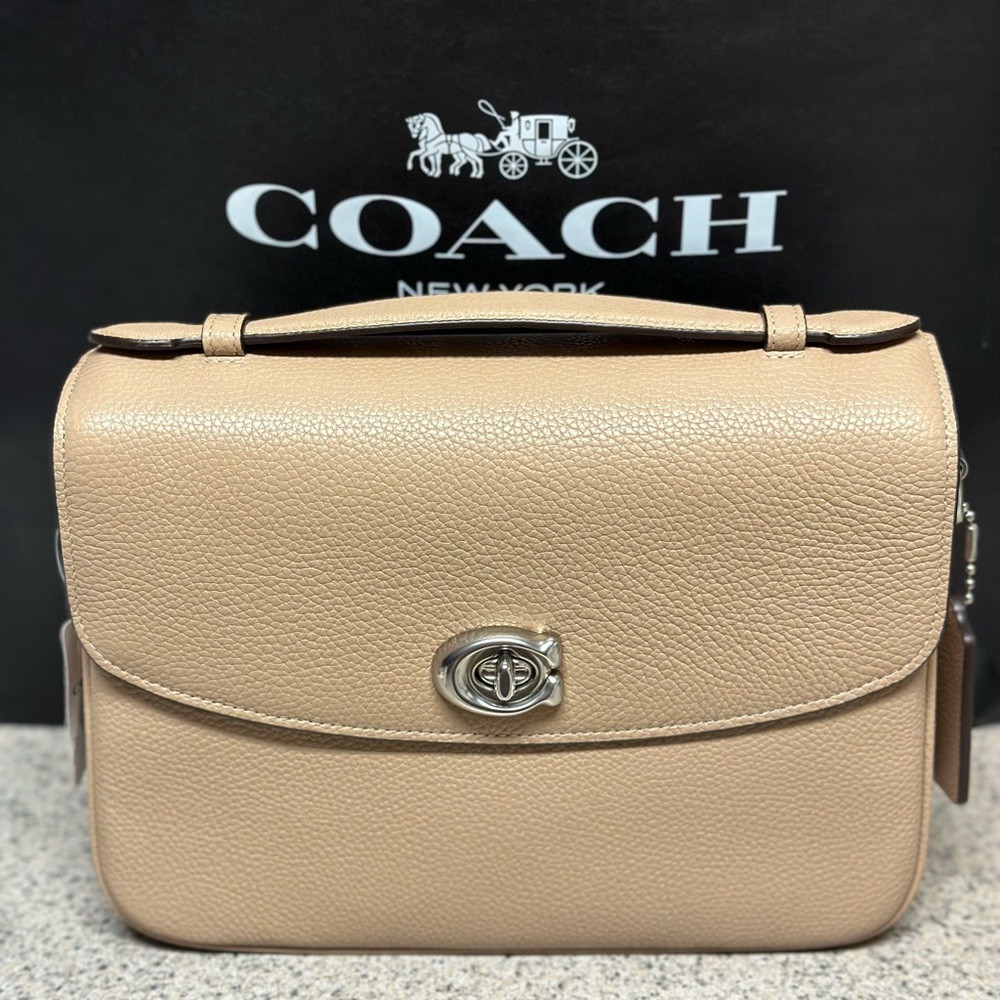 Coach Cassie color Taupe New with tag